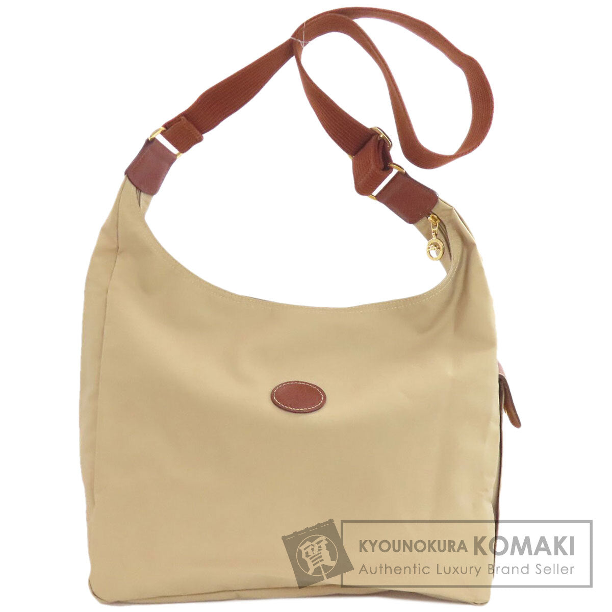 Longchamp logo Shoulder Bag Nylon Ladies [Used]