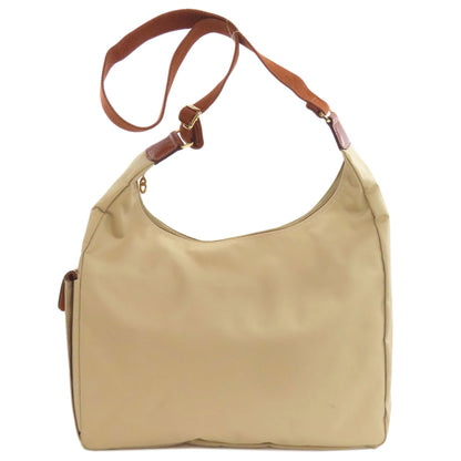 Longchamp logo Shoulder Bag Nylon Ladies [Used]