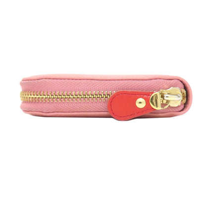 Salvatore Ferragamo Gancini Long wallet (with coin pocket) Leather Ladies [Used]