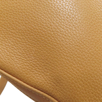 Longchamp logo Shoulder Bag Leather Ladies [Used]