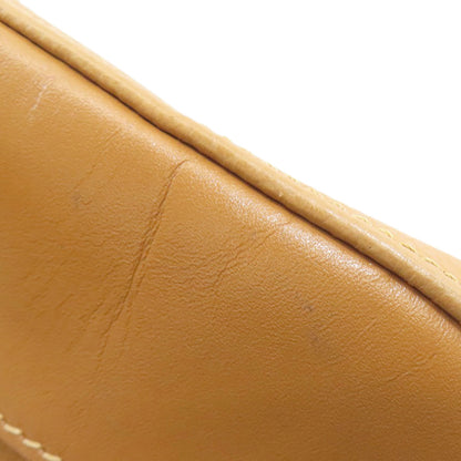 Longchamp logo Shoulder Bag Leather Ladies [Used]