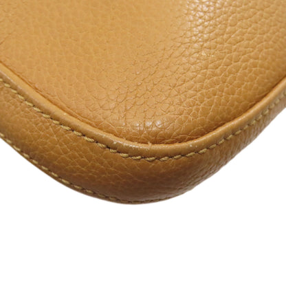 Longchamp logo Shoulder Bag Leather Ladies [Used]