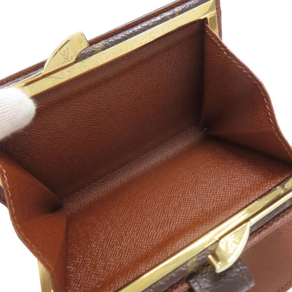 ルイヴィトン M61663 ポルトモネ ビエ ヴィエノワ 二つ折り財布（小銭入れあり） モノグラムキャンバス レディース 【中古】【LOUIS VUITTON】