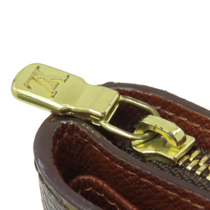 ルイヴィトン M61667 コンパクトジップ 二つ折り財布（小銭入れあり） モノグラムキャンバス レディース 【中古】【LOUIS VUITTON】