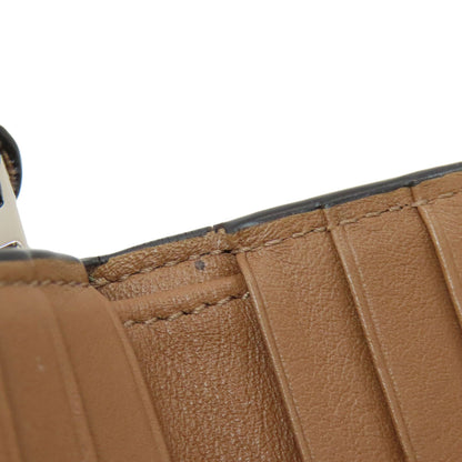 LOEWE Vertical Bifold Wallet with Coin Pocket Leather Ladies [Used]