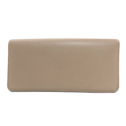 J&M Davidson logo Long wallet (with coin pocket) Leather Ladies [Used]