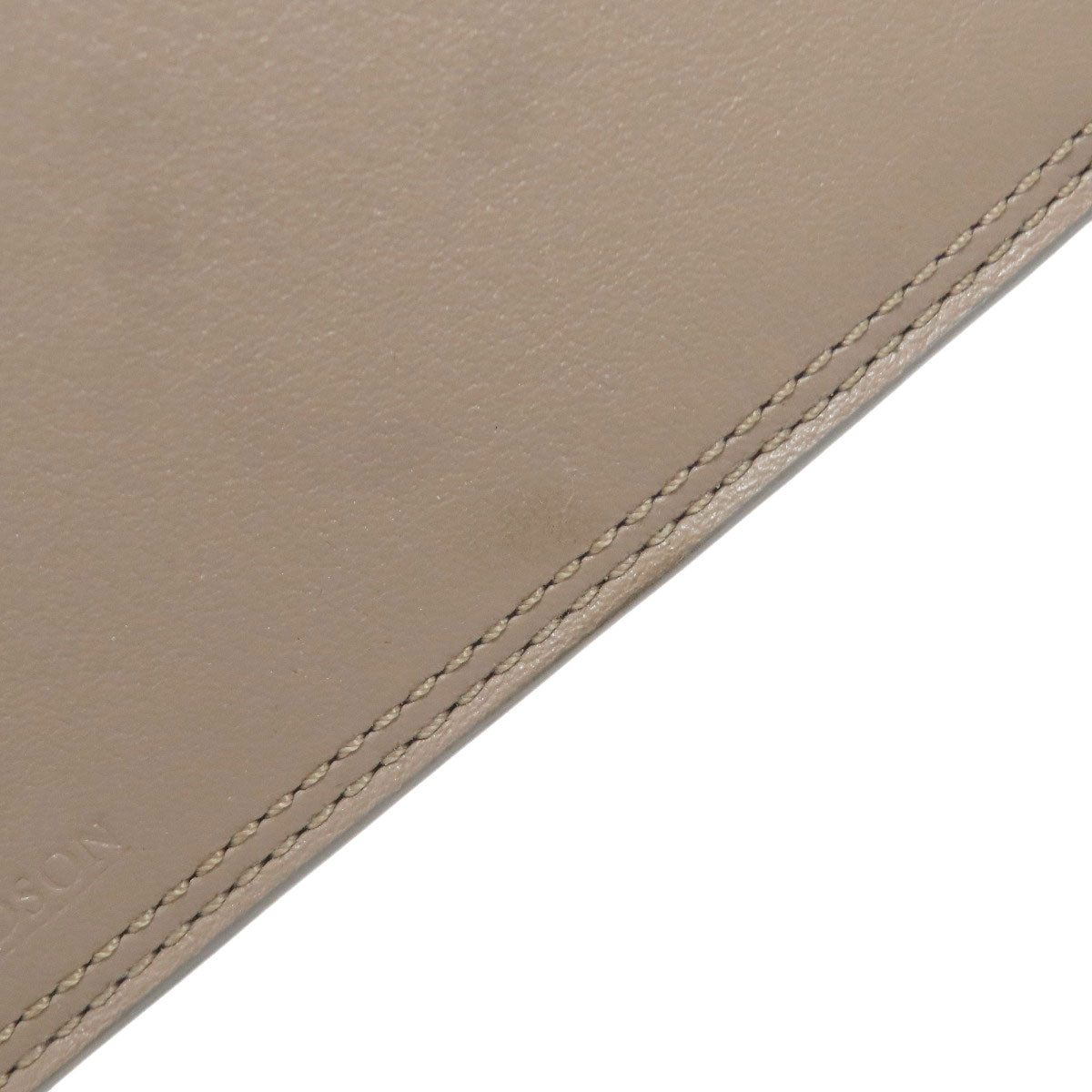 J&M Davidson logo Long wallet (with coin pocket) Leather Ladies [Used]