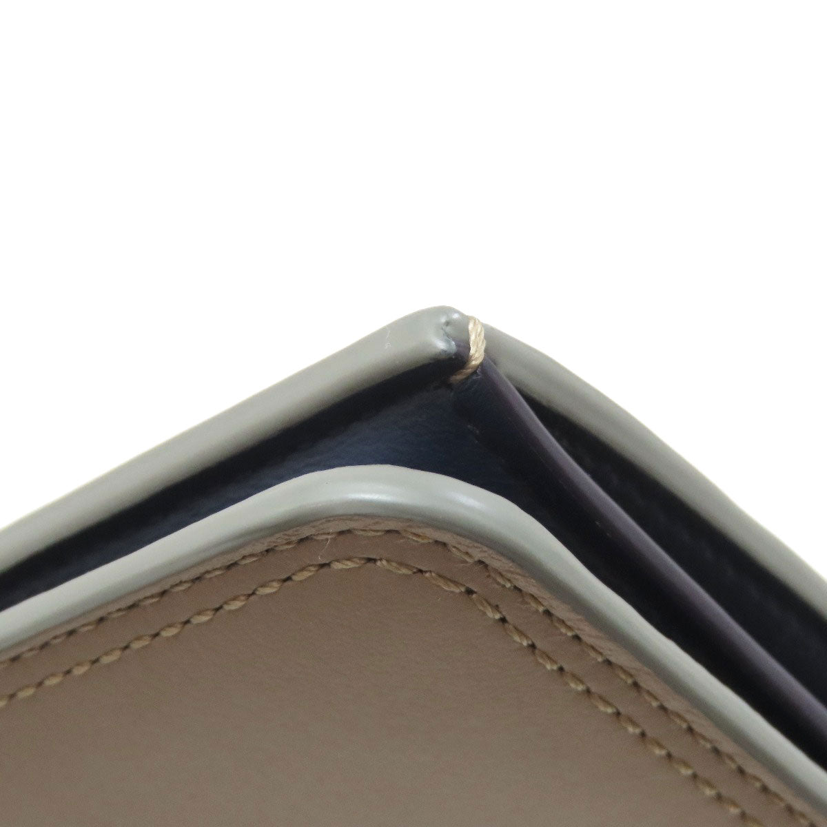 J&M Davidson logo Long wallet (with coin pocket) Leather Ladies [Used]