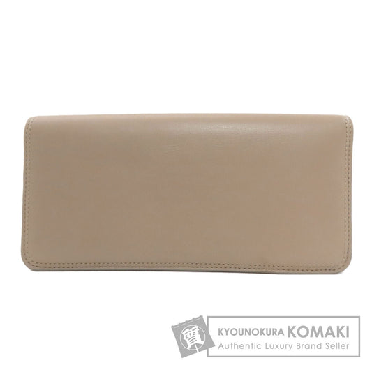 J&M Davidson logo Long wallet (with coin pocket) Leather Ladies [Used]