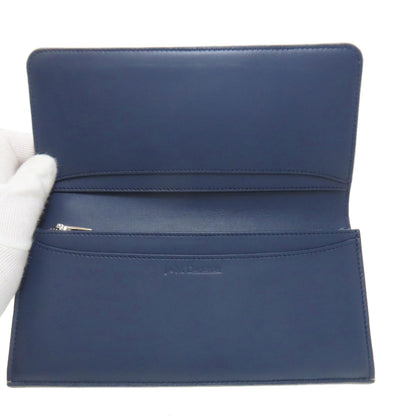 J&M Davidson logo Long wallet (with coin pocket) Leather Ladies [Used]