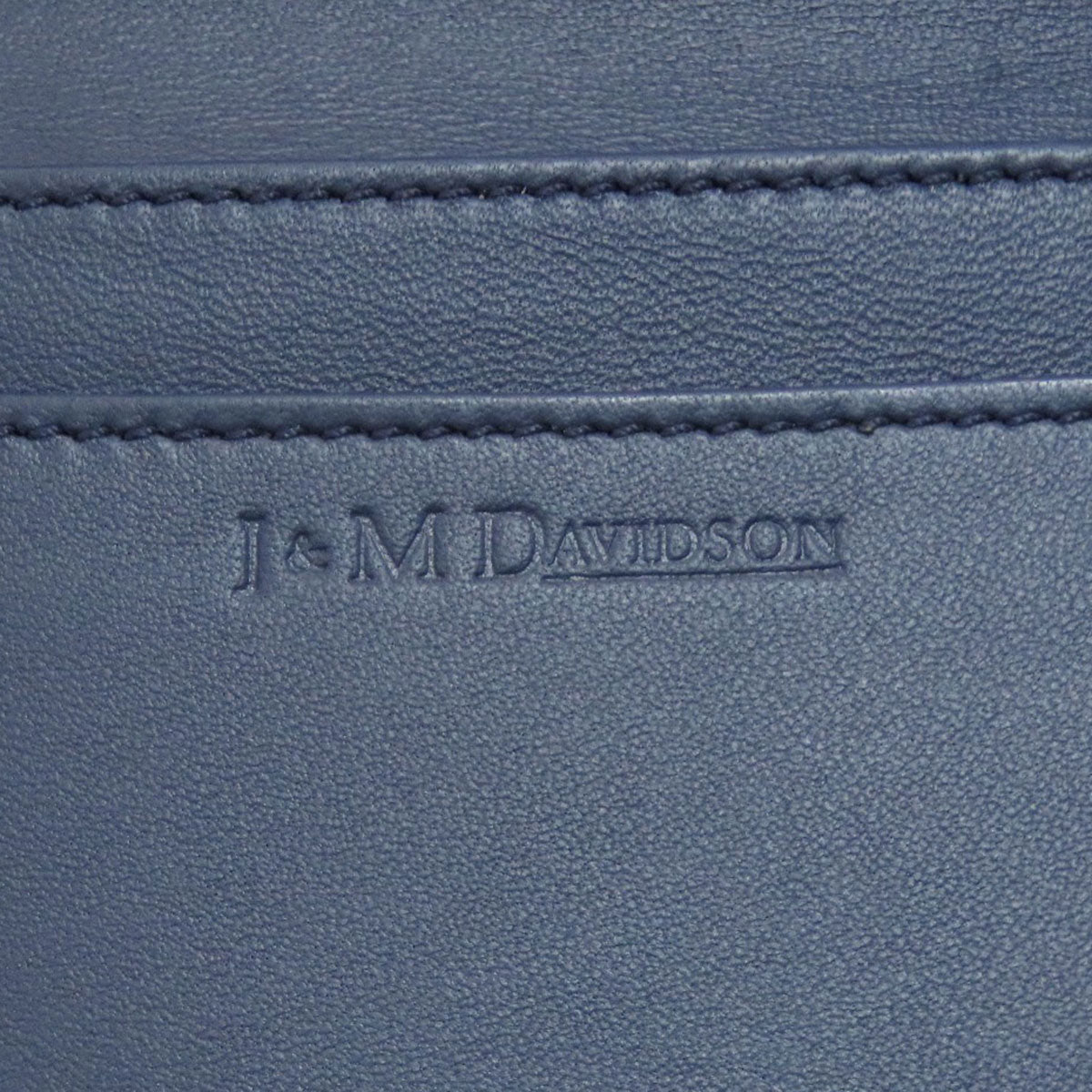 J&M Davidson logo Long wallet (with coin pocket) Leather Ladies [Used]