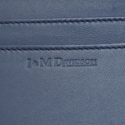 J&M Davidson logo Long wallet (with coin pocket) Leather Ladies [Used]