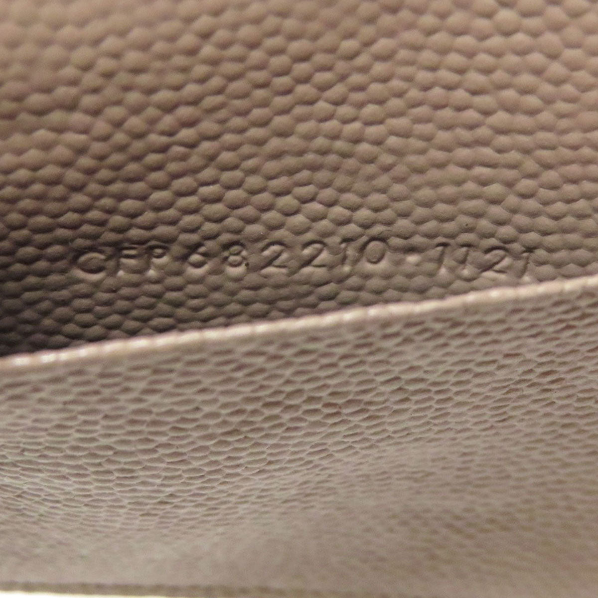 SAINT LAURENT logo key holder Leather Ladies [Used]