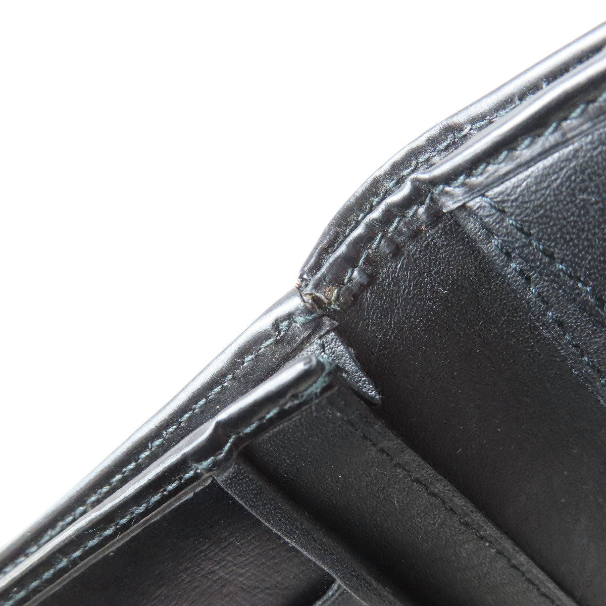 LOEWE logo Long wallet (with coin pocket) Leather Ladies [Used]