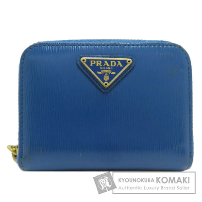 PRADA Logo Hardware coin purse Leather Ladies [Used]