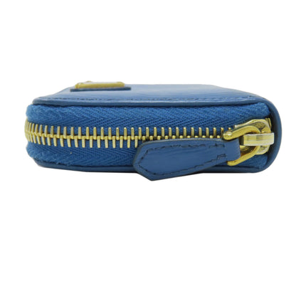 PRADA Logo Hardware coin purse Leather Ladies [Used]