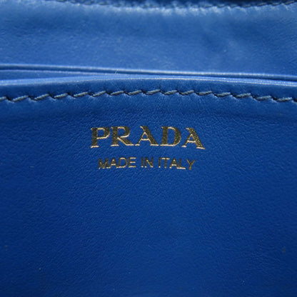 PRADA Logo Hardware coin purse Leather Ladies [Used]