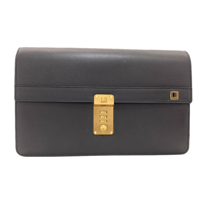 Dunhill logo business bag Leather mens [Used]