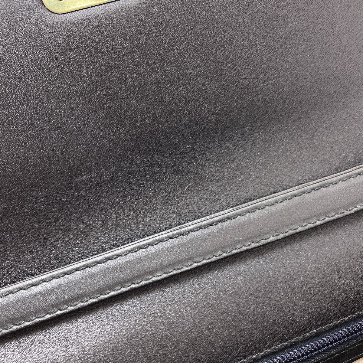 Dunhill logo business bag Leather mens [Used]