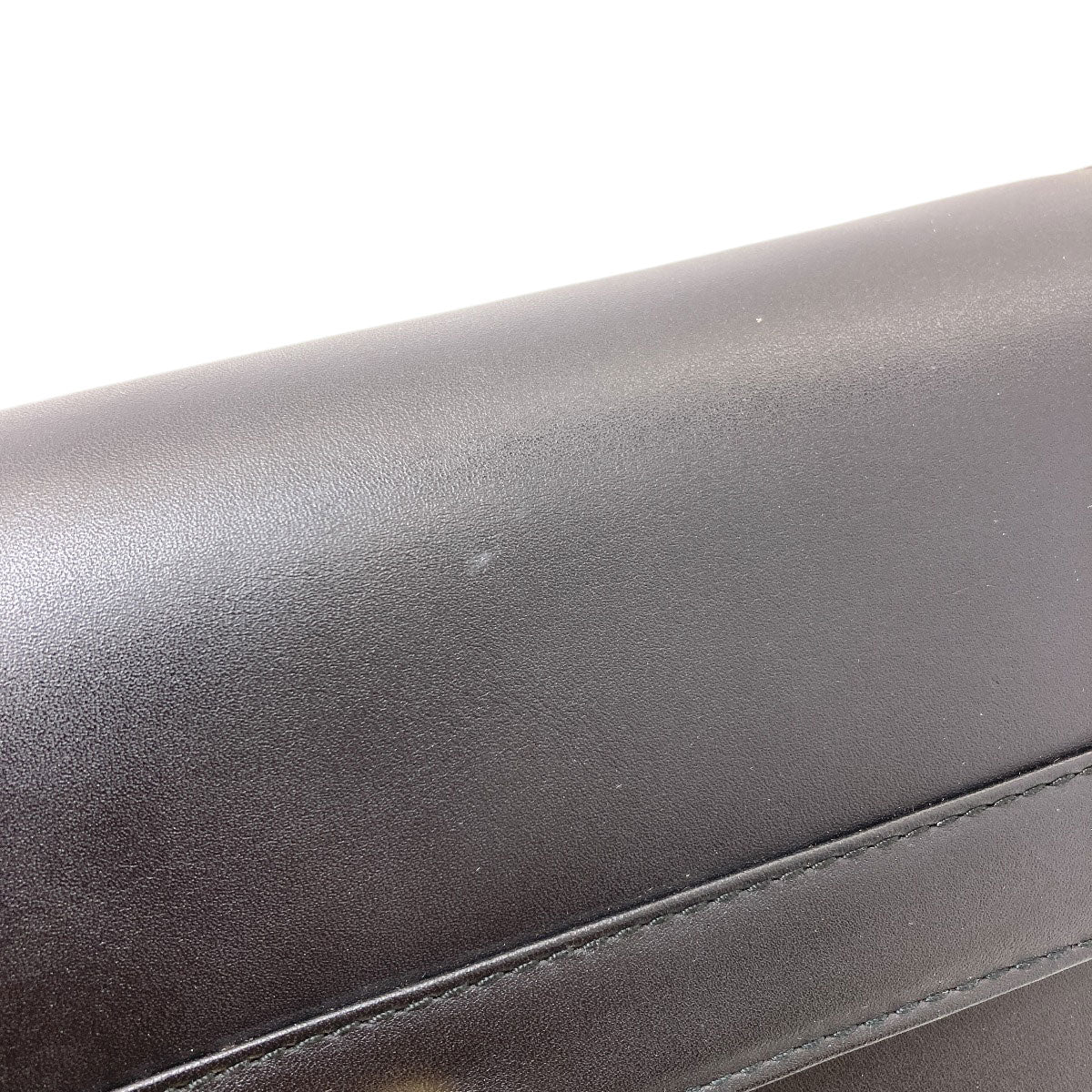 Dunhill logo business bag Leather mens [Used]
