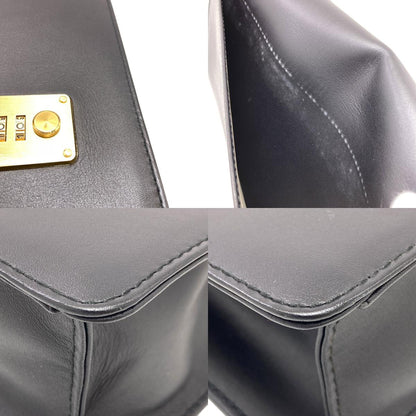 Dunhill logo business bag Leather mens [Used]