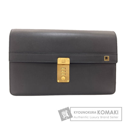 Dunhill logo business bag Leather mens [Used]