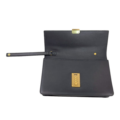 Dunhill logo business bag Leather mens [Used]