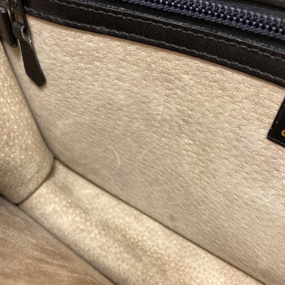 Dunhill logo business bag Leather mens [Used]