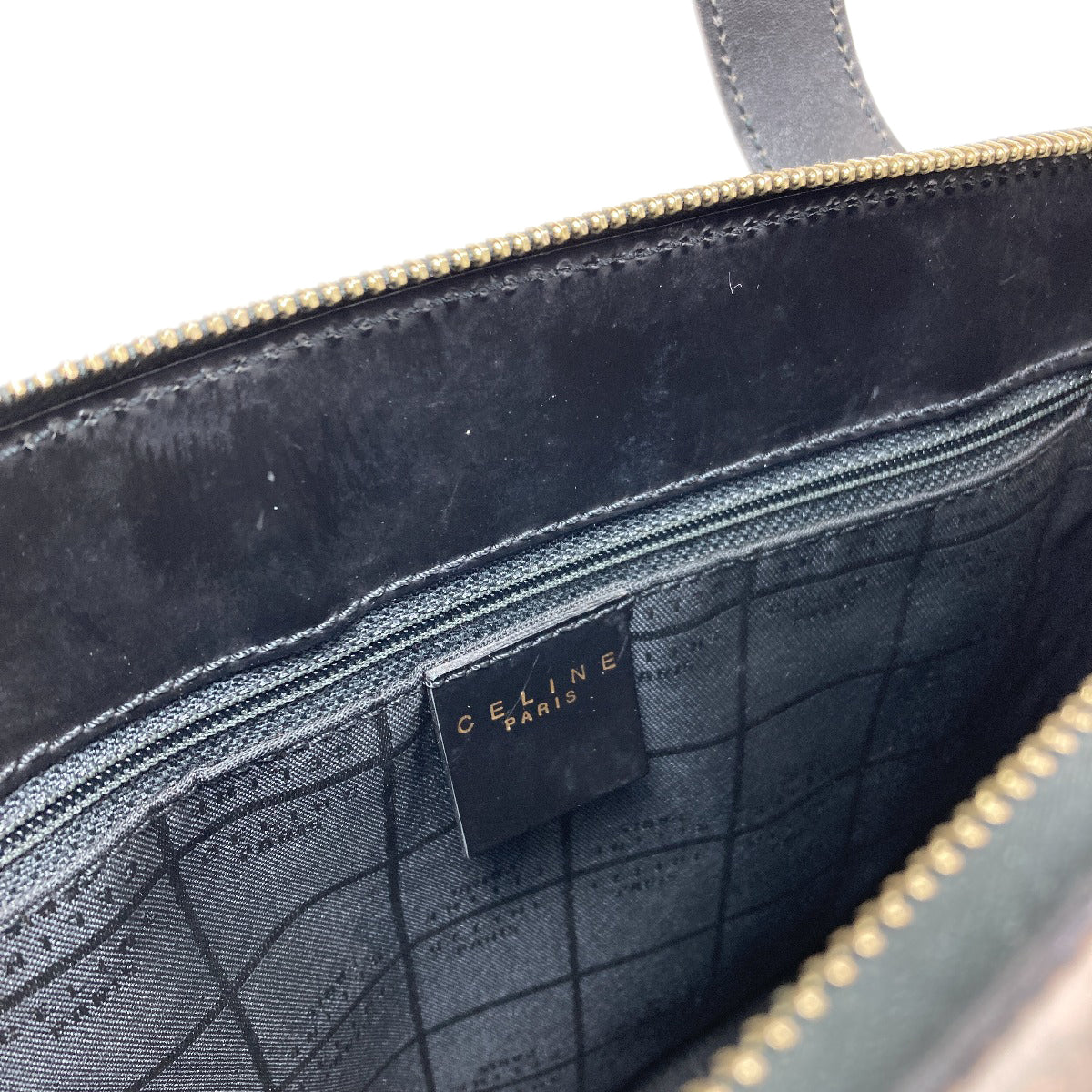 CELINE Macadam Tote Bag Enamel Ladies [Used]