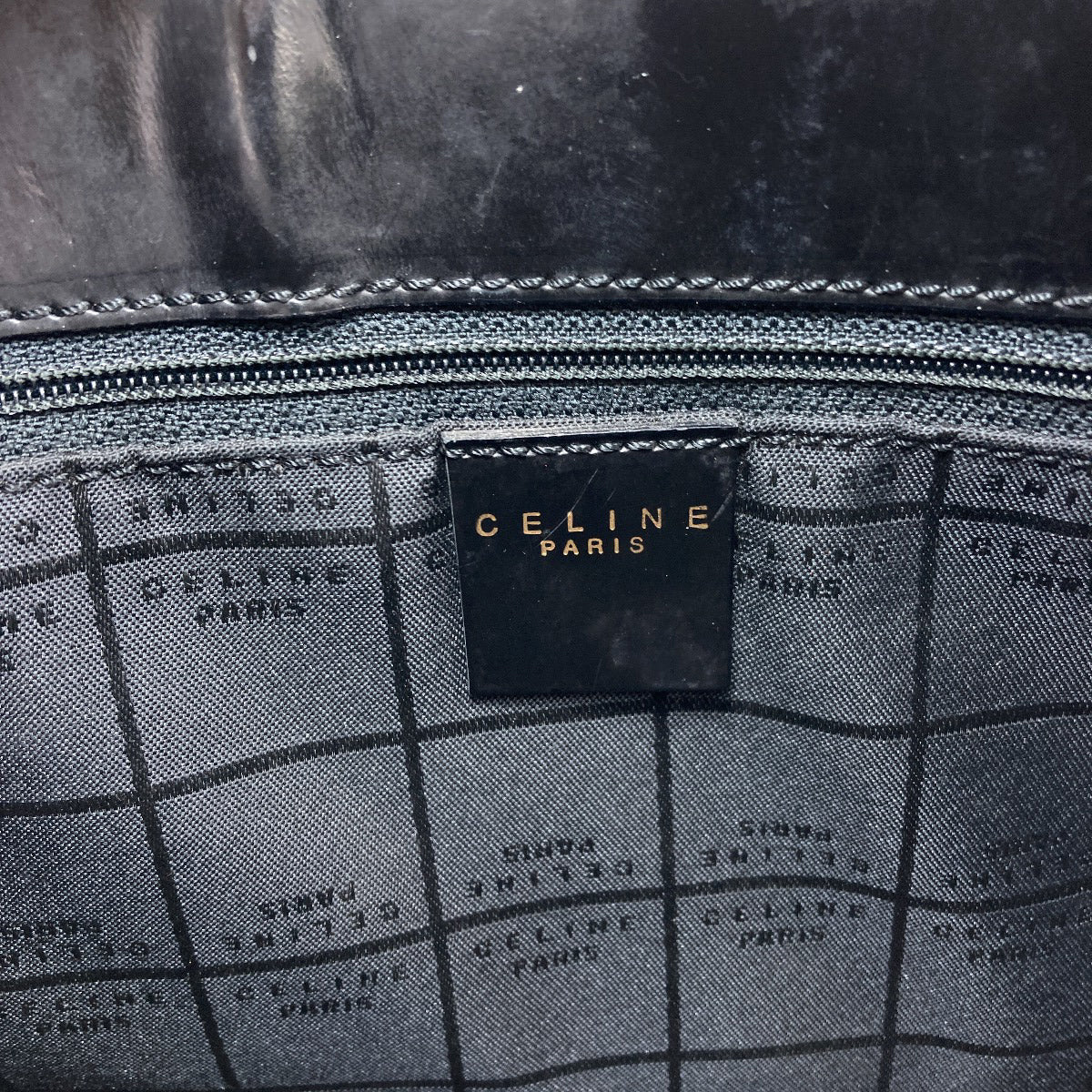 CELINE Macadam Tote Bag Enamel Ladies [Used]
