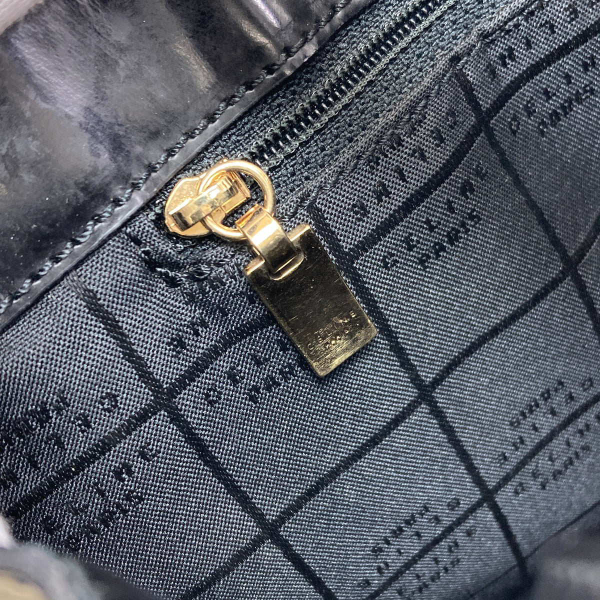 CELINE Macadam Tote Bag Enamel Ladies [Used]