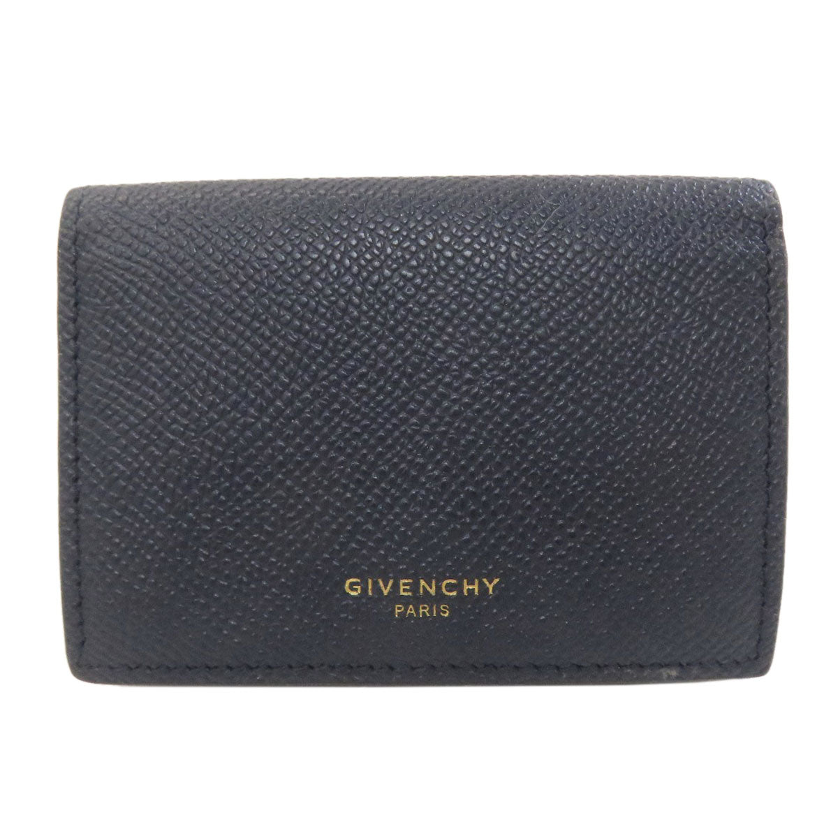 GIVENCHY Tri-fold wallet Bifold Wallet with Coin Pocket Leather Ladies [Used]