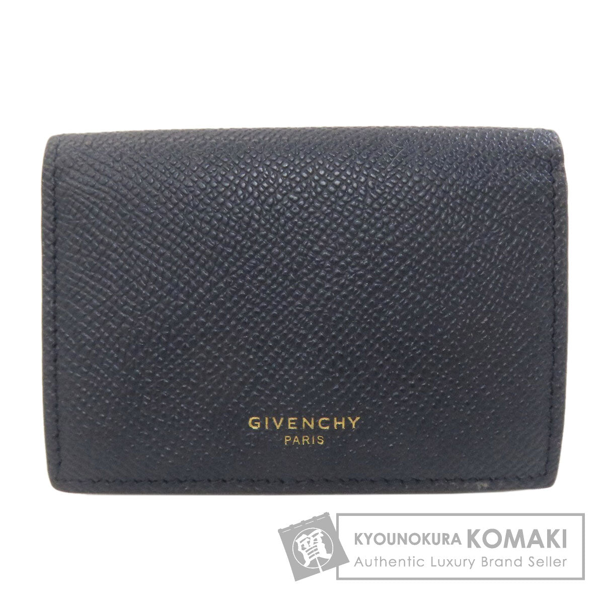 GIVENCHY Tri-fold wallet Bifold Wallet with Coin Pocket Leather Ladies [Used]
