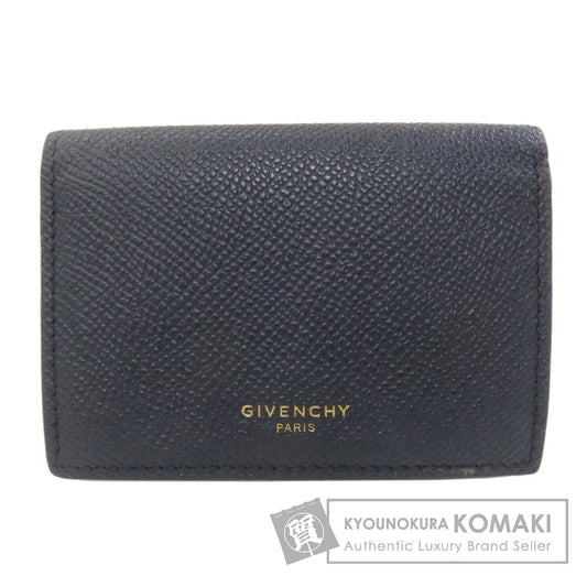 GIVENCHY Tri-fold wallet Bifold Wallet with Coin Pocket Leather Ladies [Used]