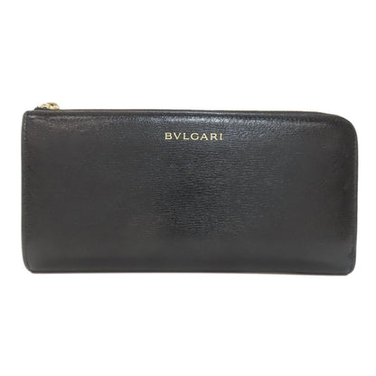 BVLGARI Logo B-zero1 Long wallet (with coin pocket) Leather Ladies [Used]