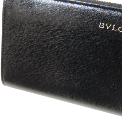 BVLGARI Logo B-zero1 Long wallet (with coin pocket) Leather Ladies [Used]