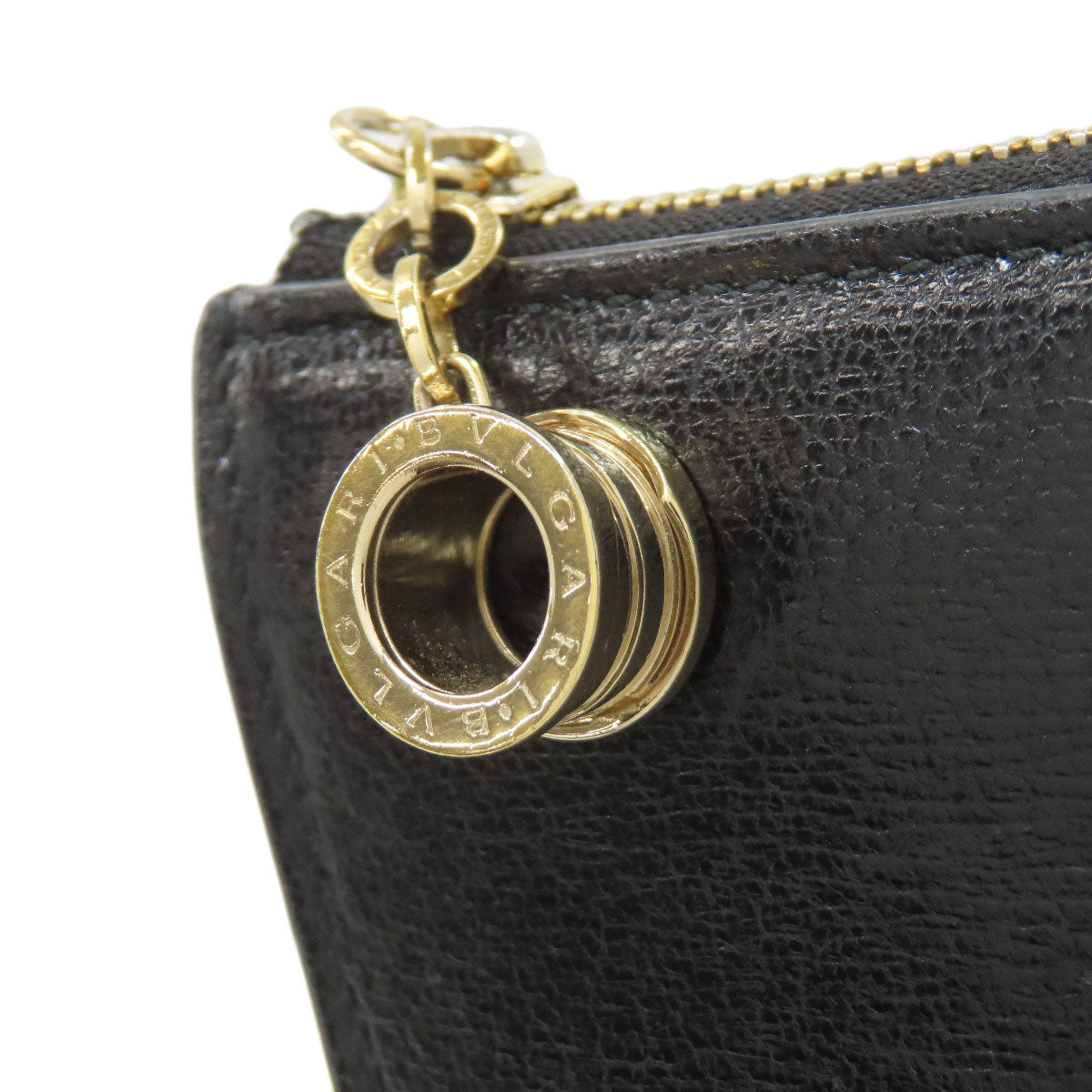 BVLGARI Logo B-zero1 Long wallet (with coin pocket) Leather Ladies [Used]