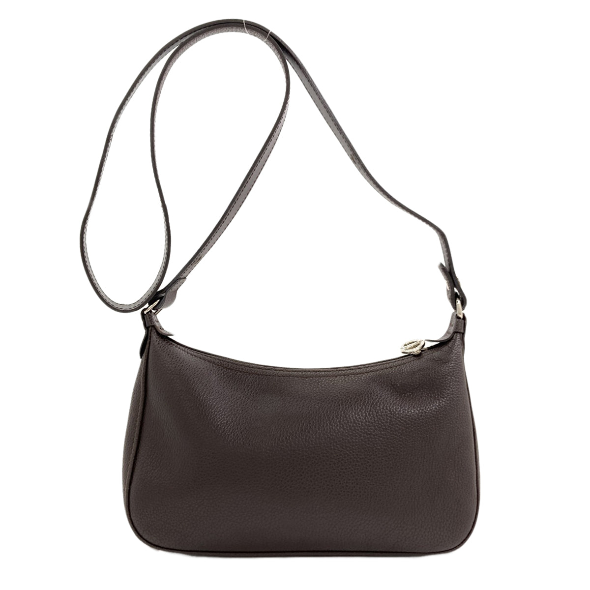 Longchamp logo Shoulder Bag Leather Ladies [Used]