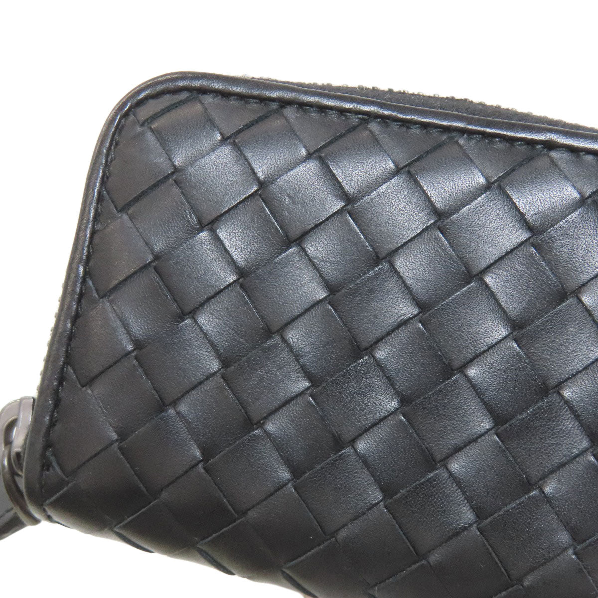 BOTTEGA VENETA Intrecciato coin purse Leather Ladies [Used]