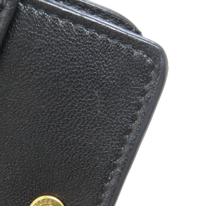 BALENCIAGA 594216 logo Bifold Wallet with Coin Pocket Calf Ladies [Used]