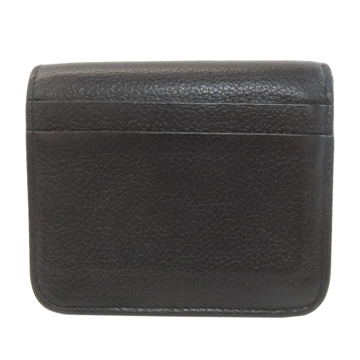 BALENCIAGA 594216 logo Bifold Wallet with Coin Pocket Calf Ladies [Used]