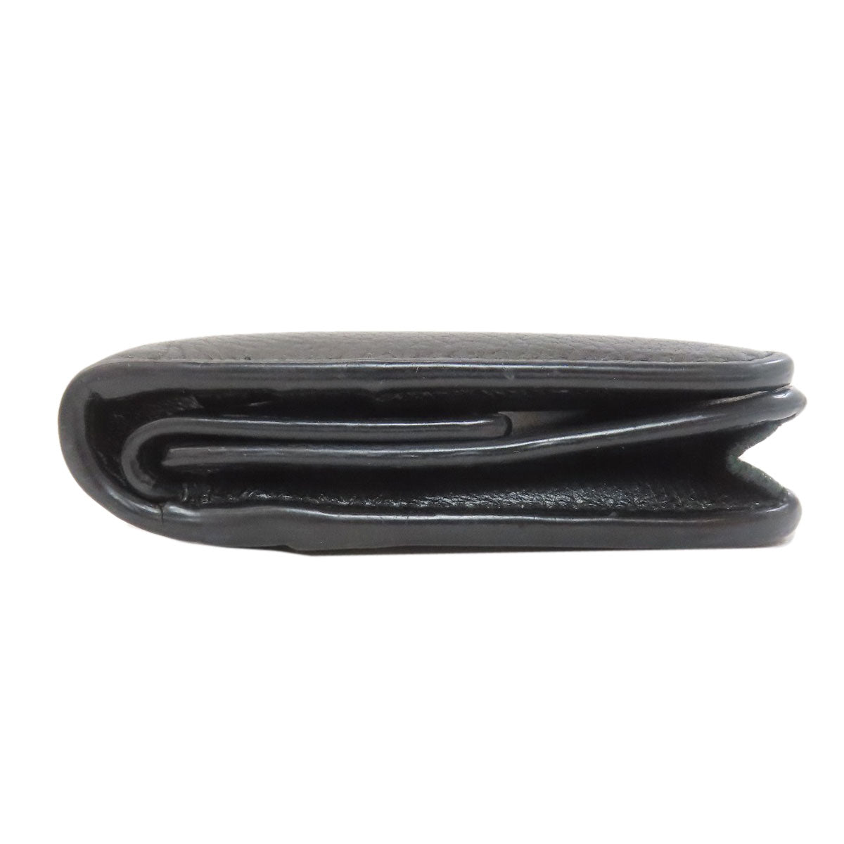 BALENCIAGA 594216 logo Bifold Wallet with Coin Pocket Calf Ladies [Used]