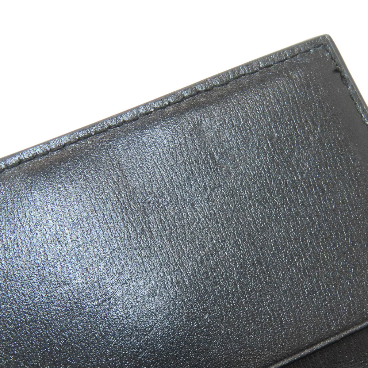 YVES SAINT LAURENT Logo Hardware key holder Leather Ladies [Used]