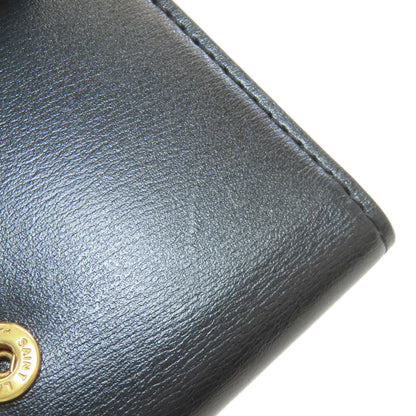 YVES SAINT LAURENT Logo Hardware key holder Leather Ladies [Used]