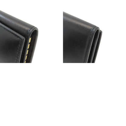 YVES SAINT LAURENT Logo Hardware key holder Leather Ladies [Used]