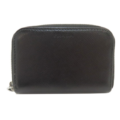 PRADA logo coin purse Safiano Ladies [Used]