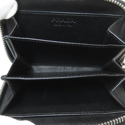 PRADA logo coin purse Safiano Ladies [Used]