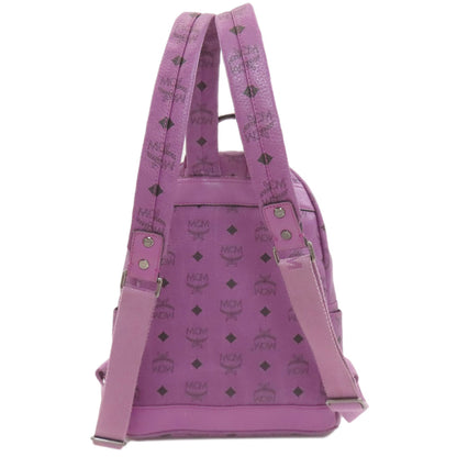 MCM All-over pattern studs Backpack Â· Daypack PVC Ladies [Used]