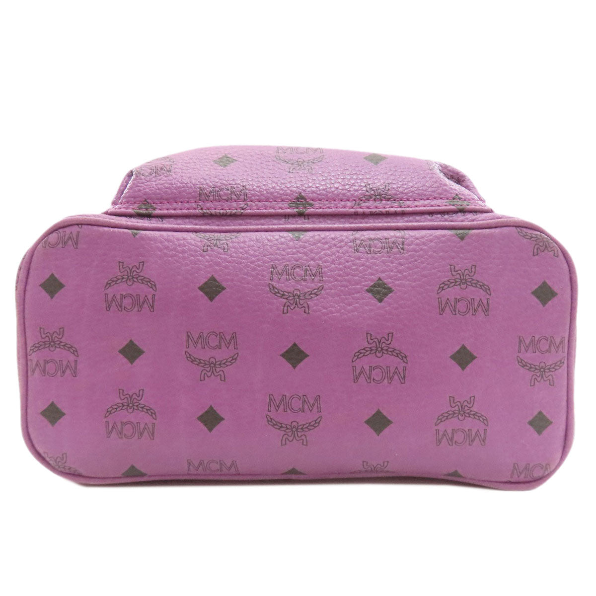 MCM All-over pattern studs Backpack Â· Daypack PVC Ladies [Used]