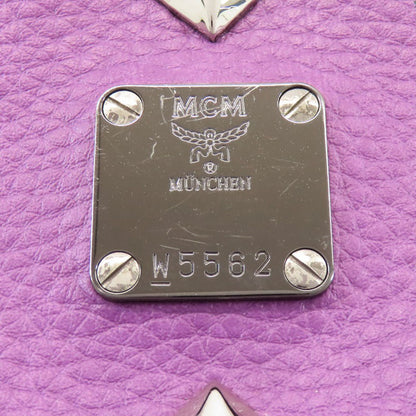 MCM All-over pattern studs Backpack Â· Daypack PVC Ladies [Used]